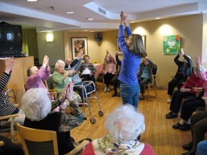 exercise and fitness for our loved ones with dementias and Alzheimer's Disease