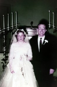 Daddy and Mama just married June 9, 1956