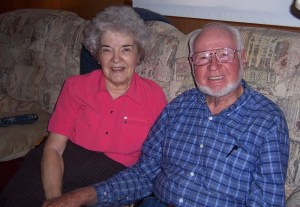 Lloyd and Helen Garrison in their golden years